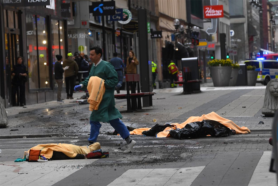 Stokholmda terror – 5 ölü, xeyli sayda yaralı var