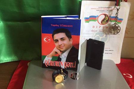 Hərbi xidmətdə ölən tarixçinin kitabı çap olunub FOTO
