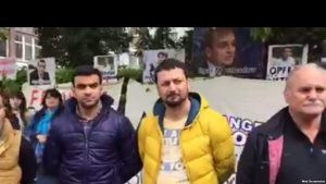 Berlində Azərbaycanlı siyasi məhbusların müdafiə aksiyası keçirilib