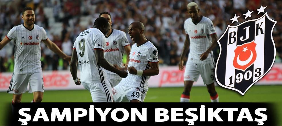 Beşiktaş Türkiyә çempionu oldu