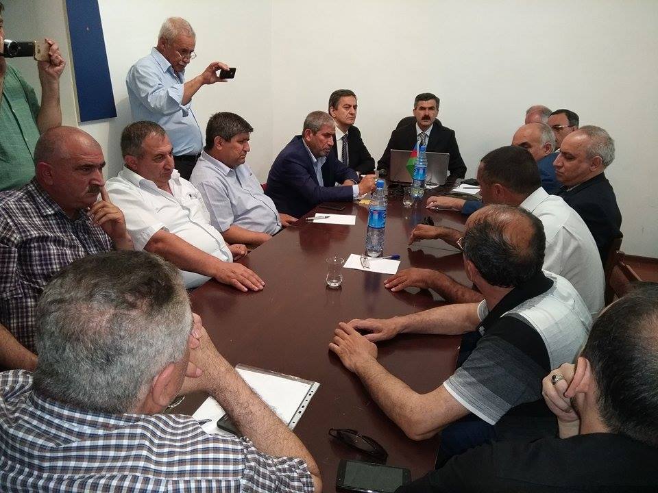 Bakıda Əfqan Muxtarlının müdafiəsi üçün toplantı VİDEO