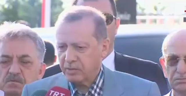 Ərdoğanın halı pisləşdi VİDEO