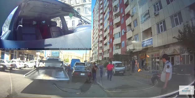 O qədər maşının içində niyə məhz onu evakasiya etmək istədilər? Video