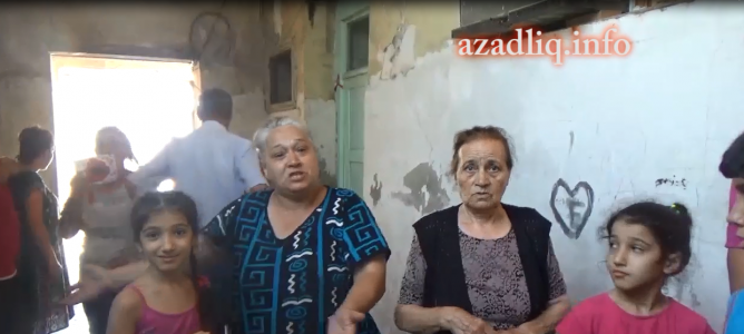 50 məcburi köçkün ailəsinin həyatı təhlükədə VİDEO