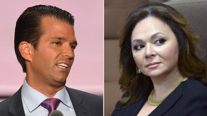 Trump oğluna rusiyalı vəkillə görüş barədə bəyanatı “diktə edib”