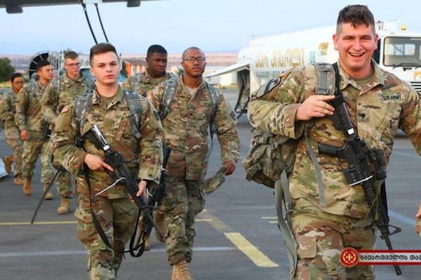 ABŞ-ın dəniz piyadaları Gürcüstanda