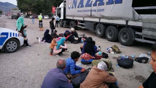 Avropaya qaçmaq istəyən bir qrup azərbaycanlı saxlanılıb (Video)