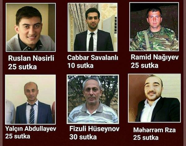 Həbsdəki AXCP fəallarının şikayəti təmin olunmadı