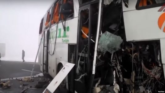 Türkiyədə avtobus qəzası nəticəsində 29 azərbaycanlı yaralanıb FOTO VİDEO
