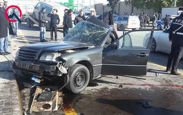 Bakıda ağır qəza: 2 nəfərin öldüyü deyilir FOTO