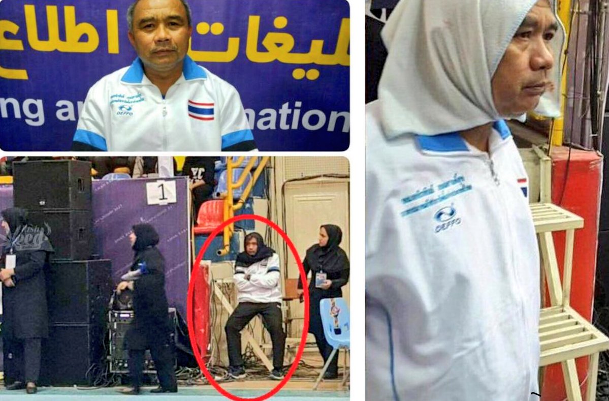 İranda qadın idmançıların kişi məşqçisini necə hicablayıblar?