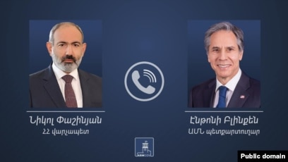 Blinken Paşinyanı Azərbaycanla danışıqların bərpasına çağırır