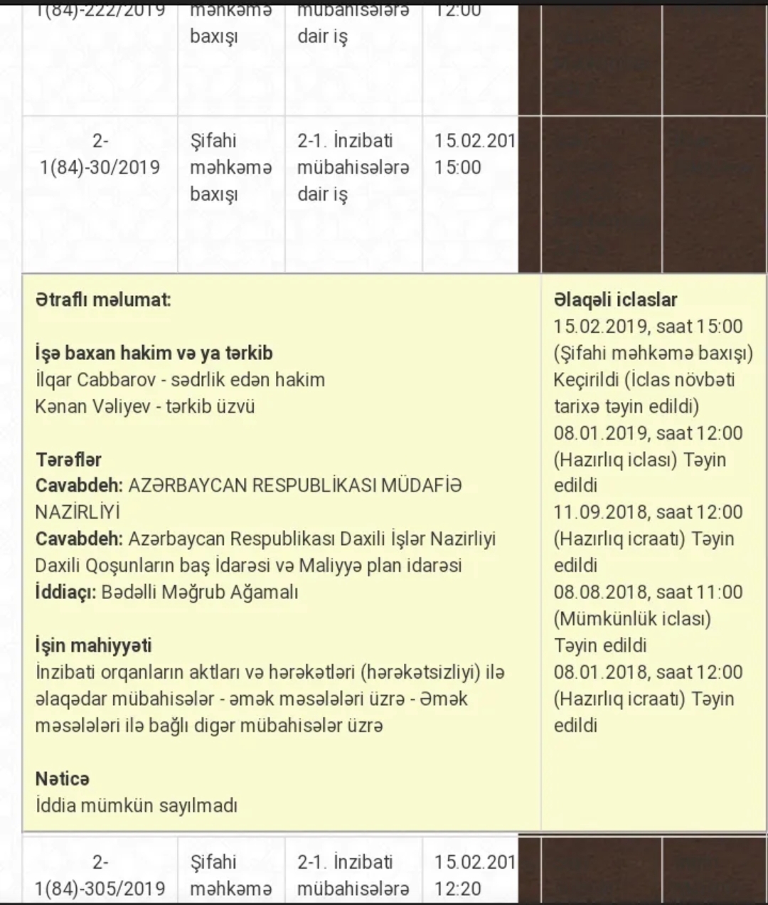 Bakı İnzibati Məhkəməsi 1 aydır “Şəki dövləti” adından çıxardığı qərardadını verməkdən imtina edir