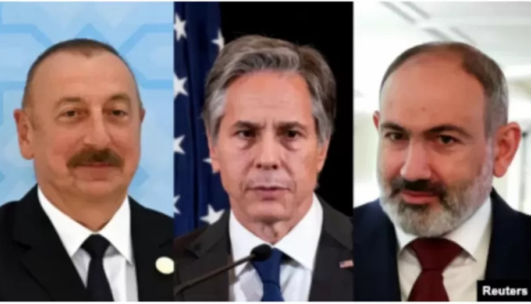 Blinken bu gün Əliyev və Paşinyanla görüşəcək