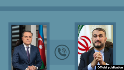 Azərbaycan və İran xarici işlər nazirləri yenidən danışıblar