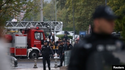 Türkiyədə hökümət binasının yaxınlığında partlayış olub