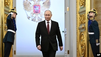 Putinin inauqurasiyası: iştirakçılar və etirazçılar